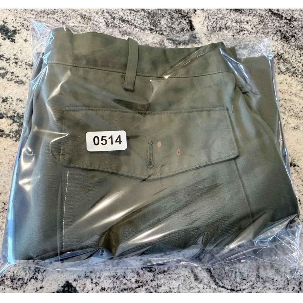 Vintage 1978 Lion Uniform Military Fire Resistant Aramid Trousers Olive Drab 36 - Picture 11 of 11